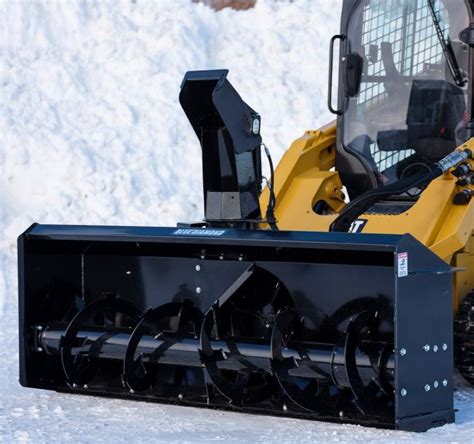 standard flow skid steer snow blower|skid steer snow blower for sale.